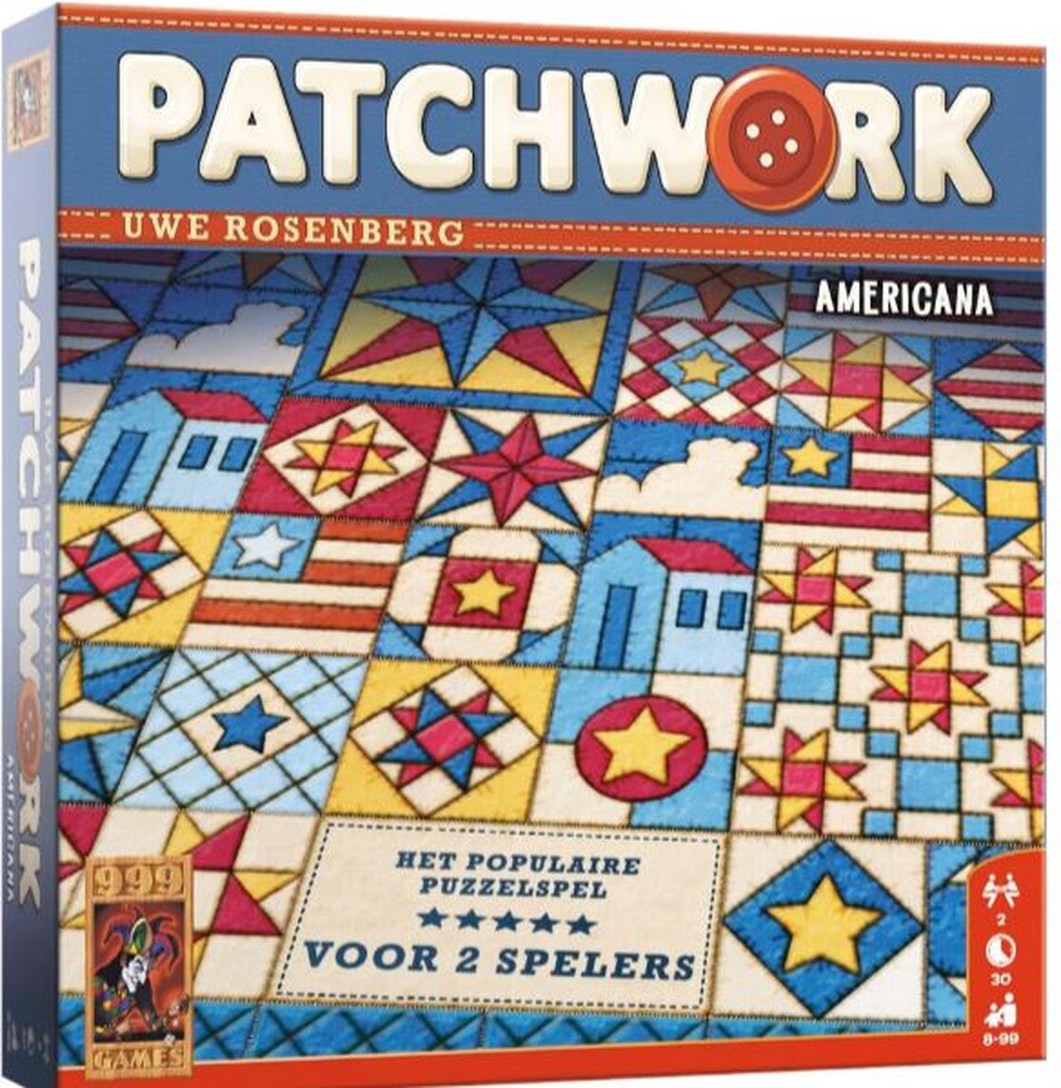 999 Games | Patchwork Americana | 2 spelers